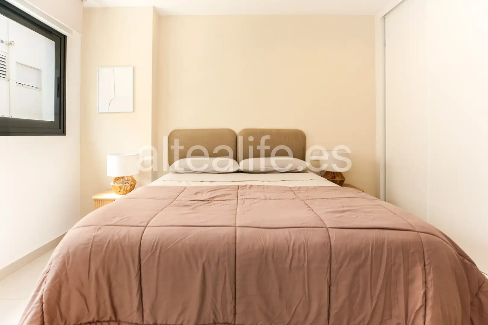 Bedroom of Apartments for rent in Altea  with Air Conditioner, Furnished and Oven