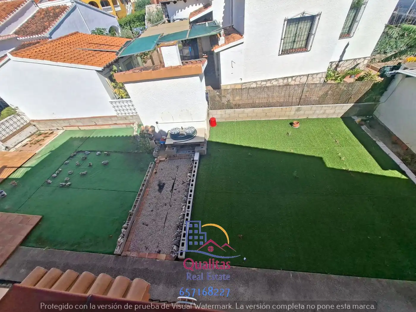 Jardín de Casa o chalet de alquiler en Oliva con Aire acondicionado, Jardín privado y Terraza