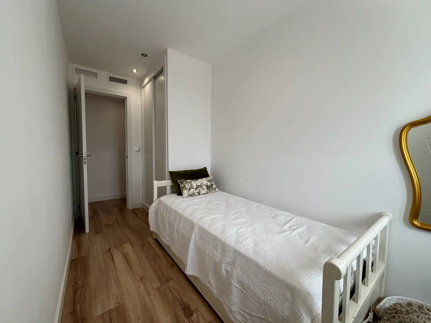 Bedroom of Flat for sale in Burriana / Borriana  with Air Conditioner, Storage room and Furnished