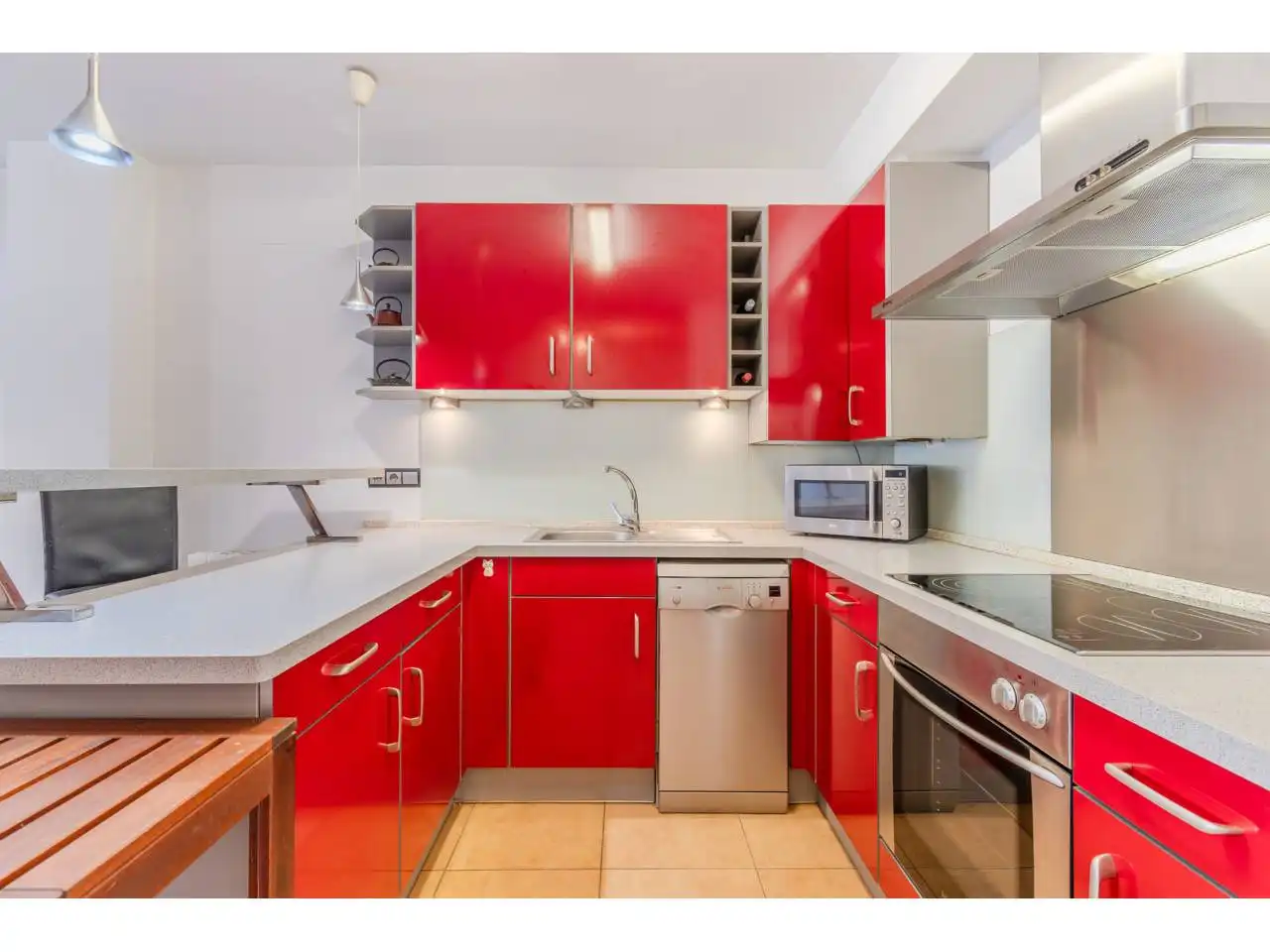 Cocina de Piso en venta en Cassà de la Selva con Aire acondicionado, Calefacción y Terraza
