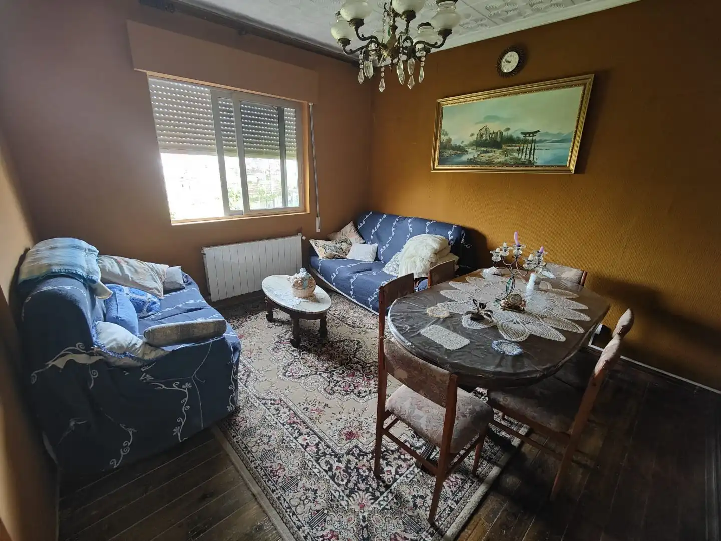 Sala d'estar de Casa adosada en venda en Monforte de Lemos, Lugo