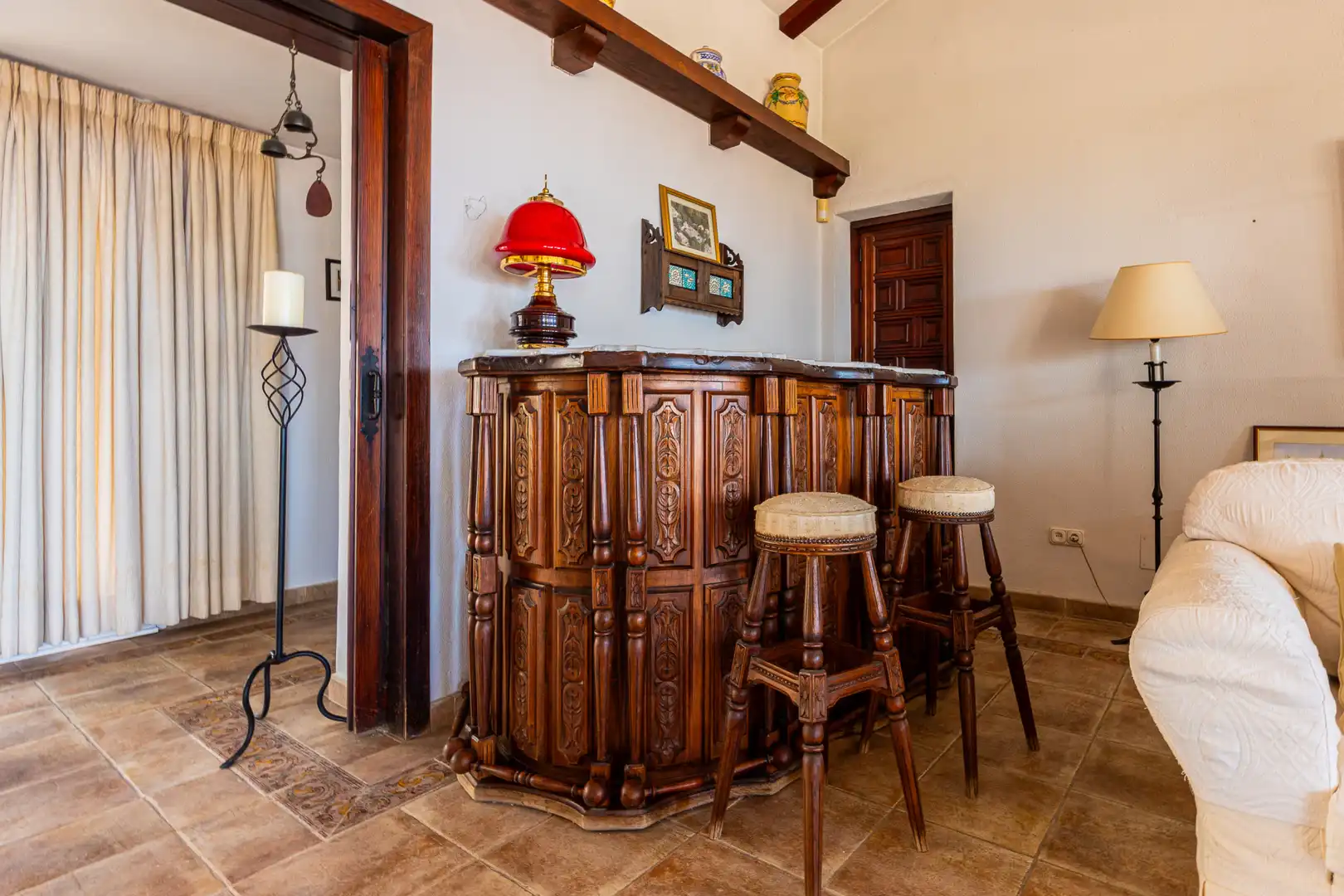 Cuina de Casa o xalet en venda en Mijas amb Aire condicionat, Jardí privat i Terrassa