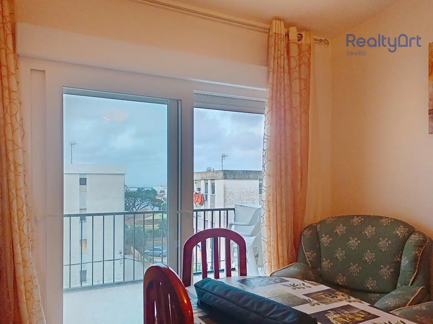 Bedroom of Flat for sale in Mazagón  with Air Conditioner, Furnished and Balcony