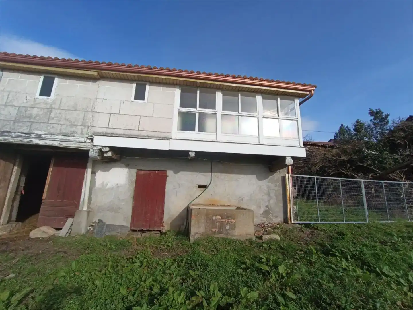 Vista exterior de Piso en venta en Maceda