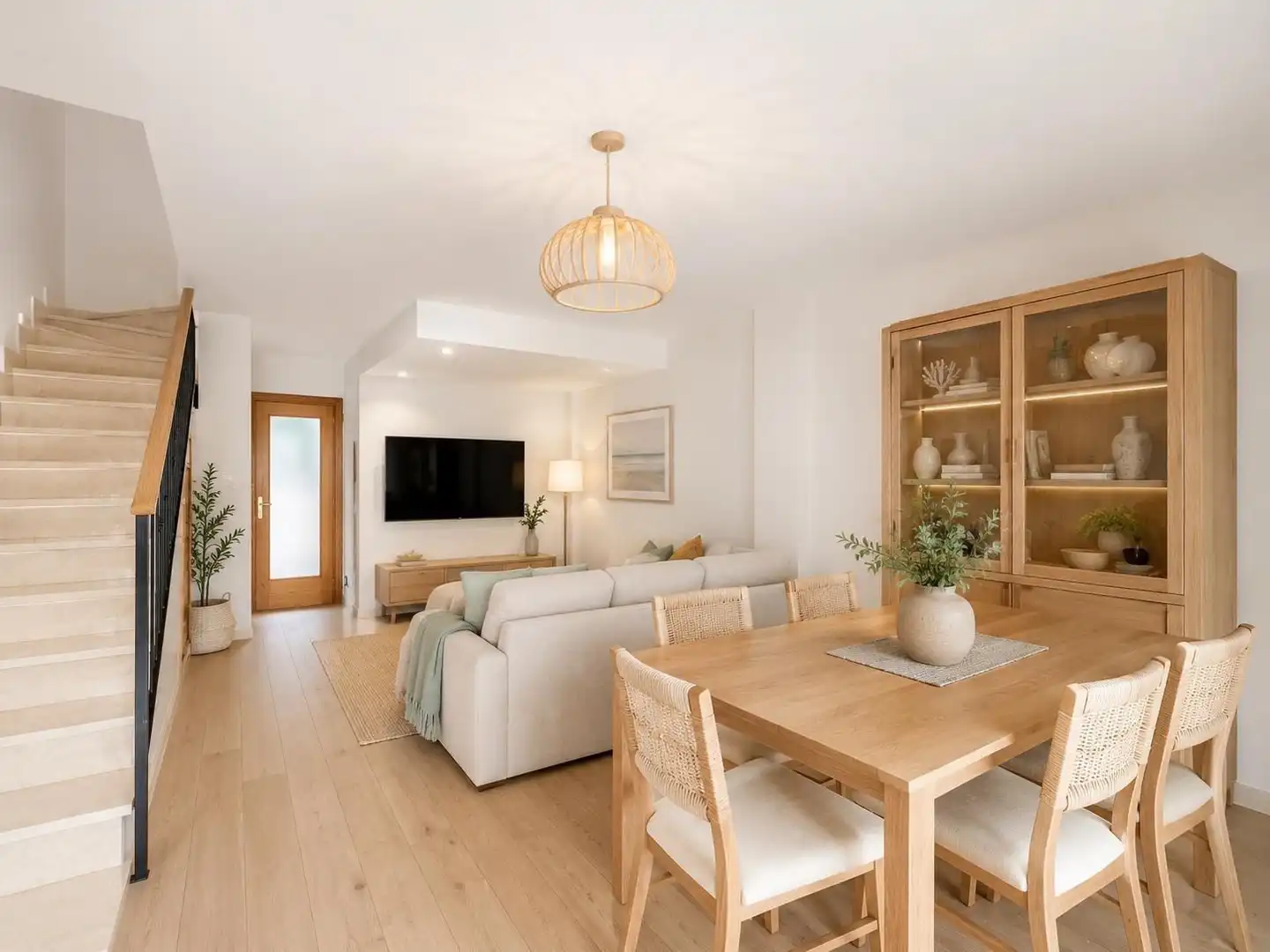 Sala de estar de Casa o chalet en venta en Marratxí con Aire acondicionado, Calefacción y Jardín privado