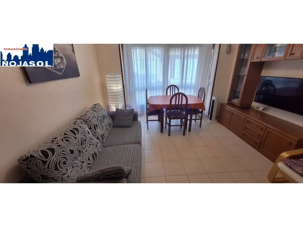 Wohnzimmer von Maisonette zur Miete in Noja mit Heizung, Terrasse und Möbliert