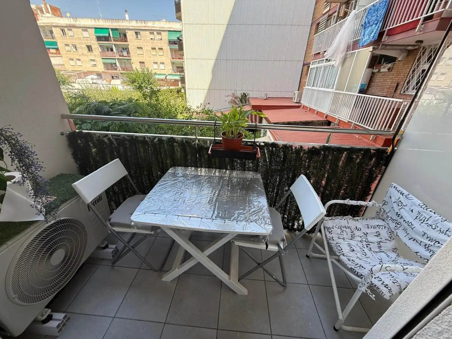 Terrasse von Wohnung zum Verkauf in Pineda de Mar mit Klimaanlage, Heizung und Möbliert