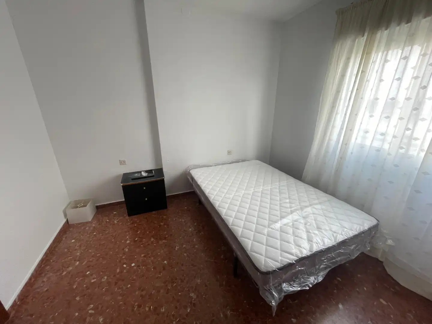 Bedroom of Flat for rent in Almendralejo  with Air Conditioner, Furnished and Washing machine