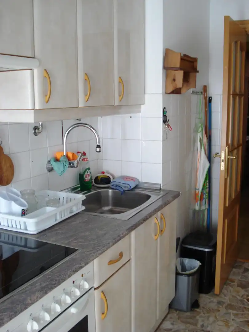 Cocina de Piso en venta en  Pamplona / Iruña con Balcón