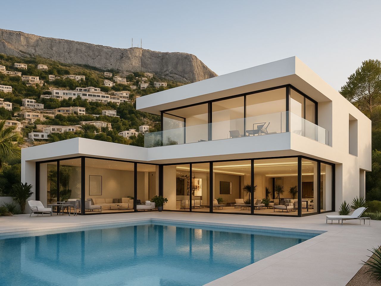 Vista exterior de Residencial en venda en Calpe / Calp