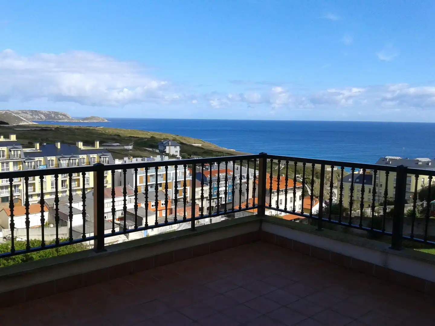 Terrasse von Wohnungen zum Verkauf in Malpica de Bergantiños mit Heizung, Möbliert und Ofen
