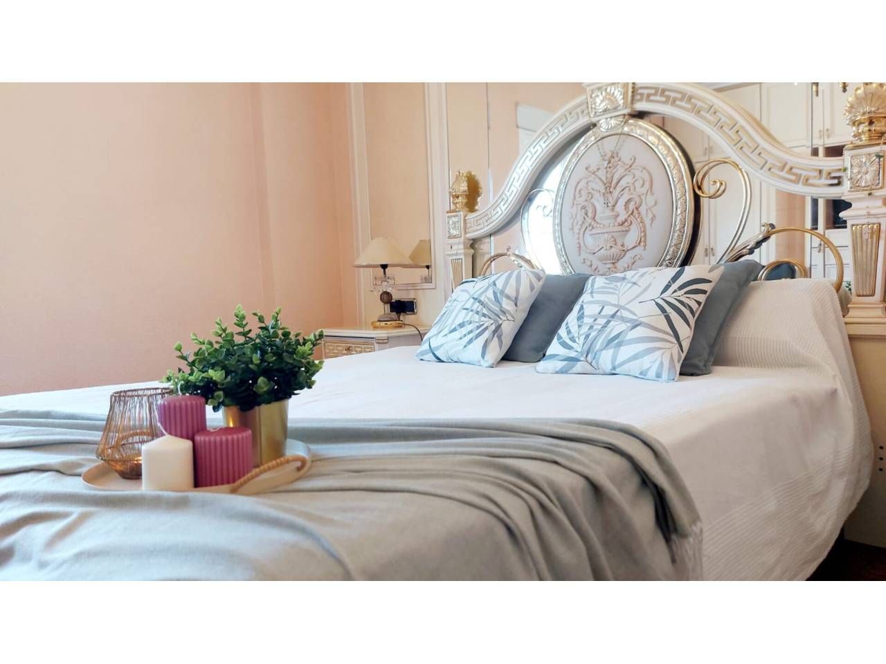 Dormitori de Casa adosada en venda en Molina de Segura amb Aire condicionat, Jardí privat i Terrassa