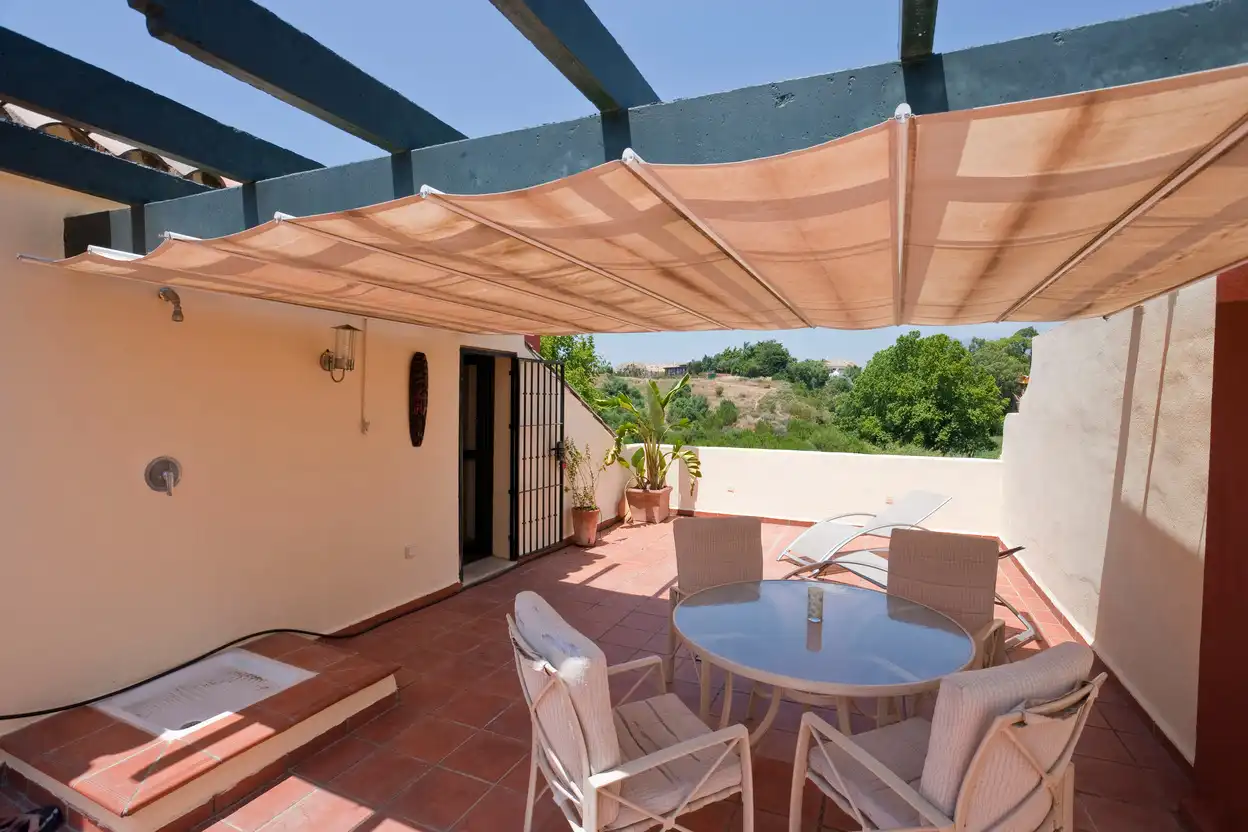 Terrace of Houses for rent in Marbella  with Furnished and Pets allowed