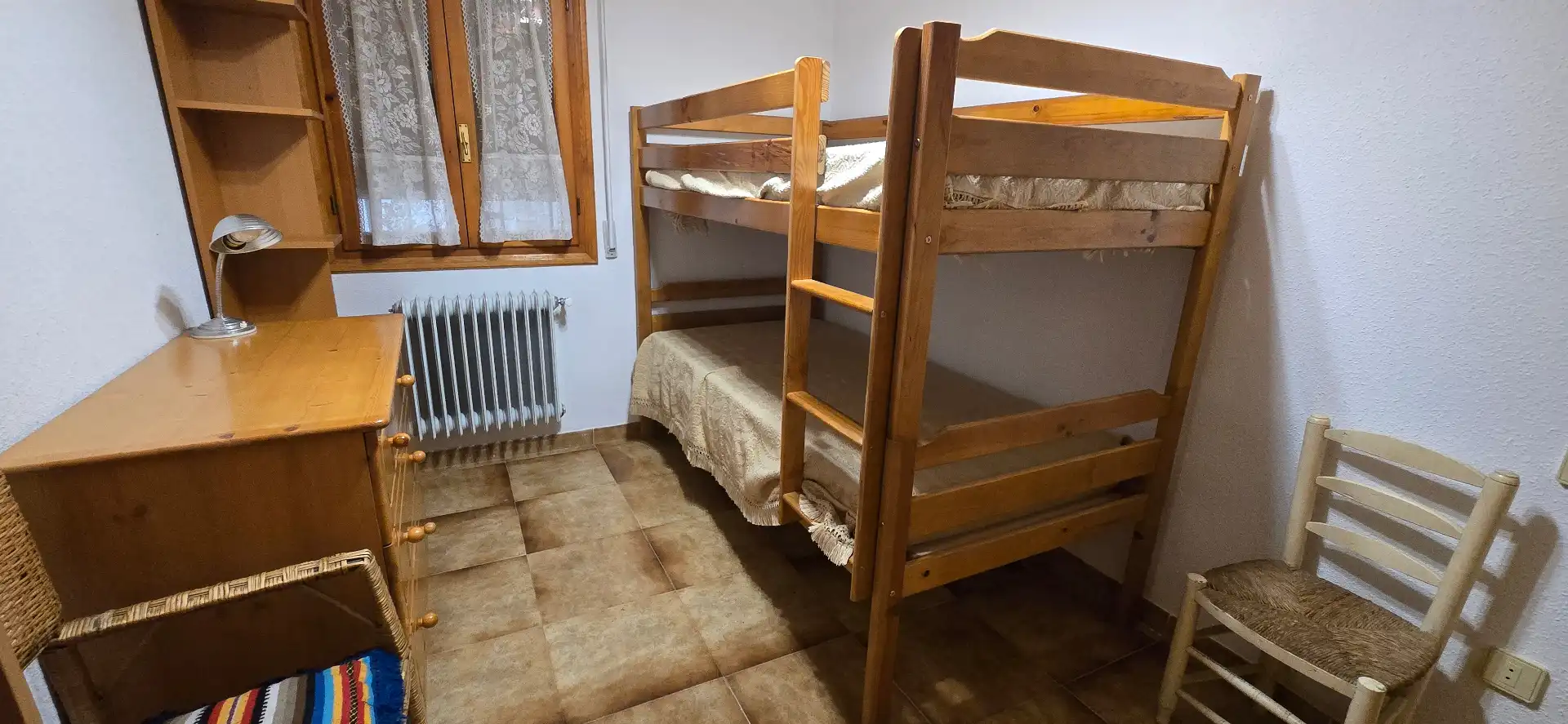 Schlafzimmer von Wohnung zur Miete in Villacastín mit Heizung, Möbliert und Ofen