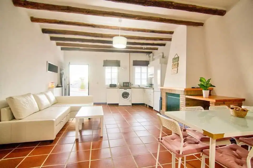 Sala de estar de Apartamento en venta en Benaocaz con Amueblado