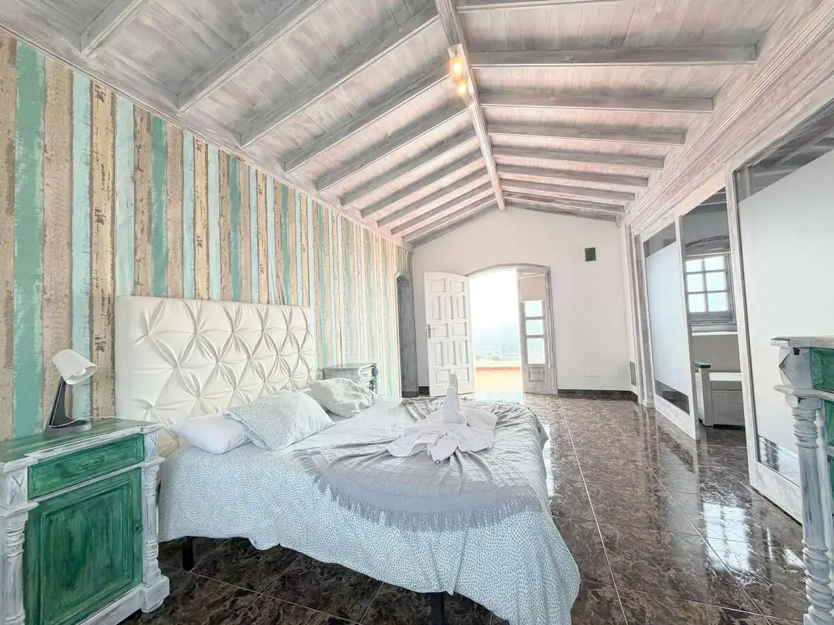 Dormitori de Casa o xalet en venda en Tías amb Aire condicionat, Jardí privat i Terrassa