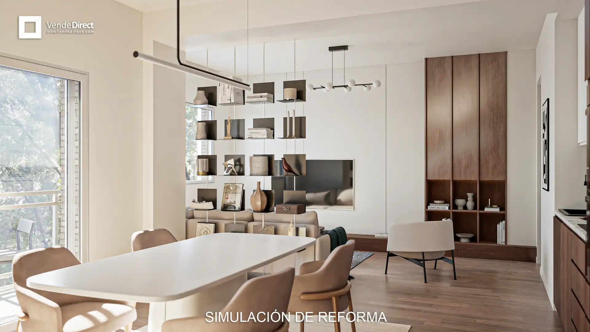 Sala de estar de Piso en venta en Madrid con Aire acondicionado, Calefacción y Parquet
