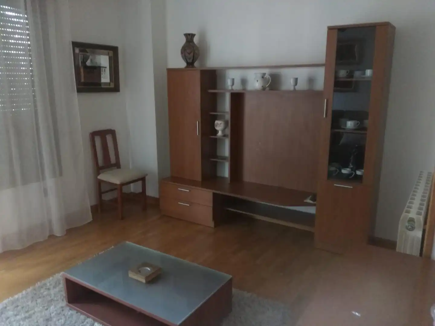 Sala de estar de Apartamento de alquiler en  Logroño con Aire acondicionado, Calefacción y Terraza