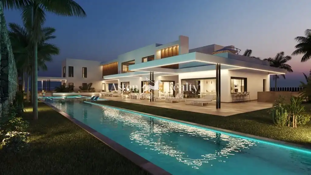 Vista exterior de Casa o xalet en venda en Adeje amb Aire condicionat, Calefacció i Jardí privat