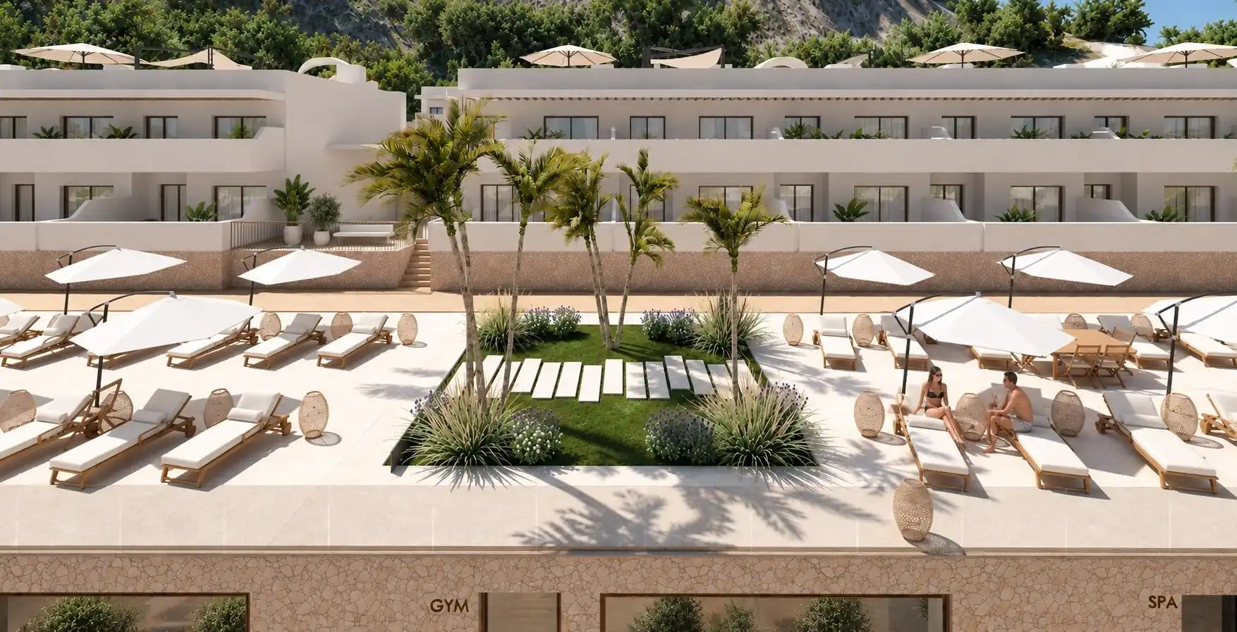 Erdgeschosswohnung mit Pool zum Verkauf in San Juan de los Terreros, imagen 8