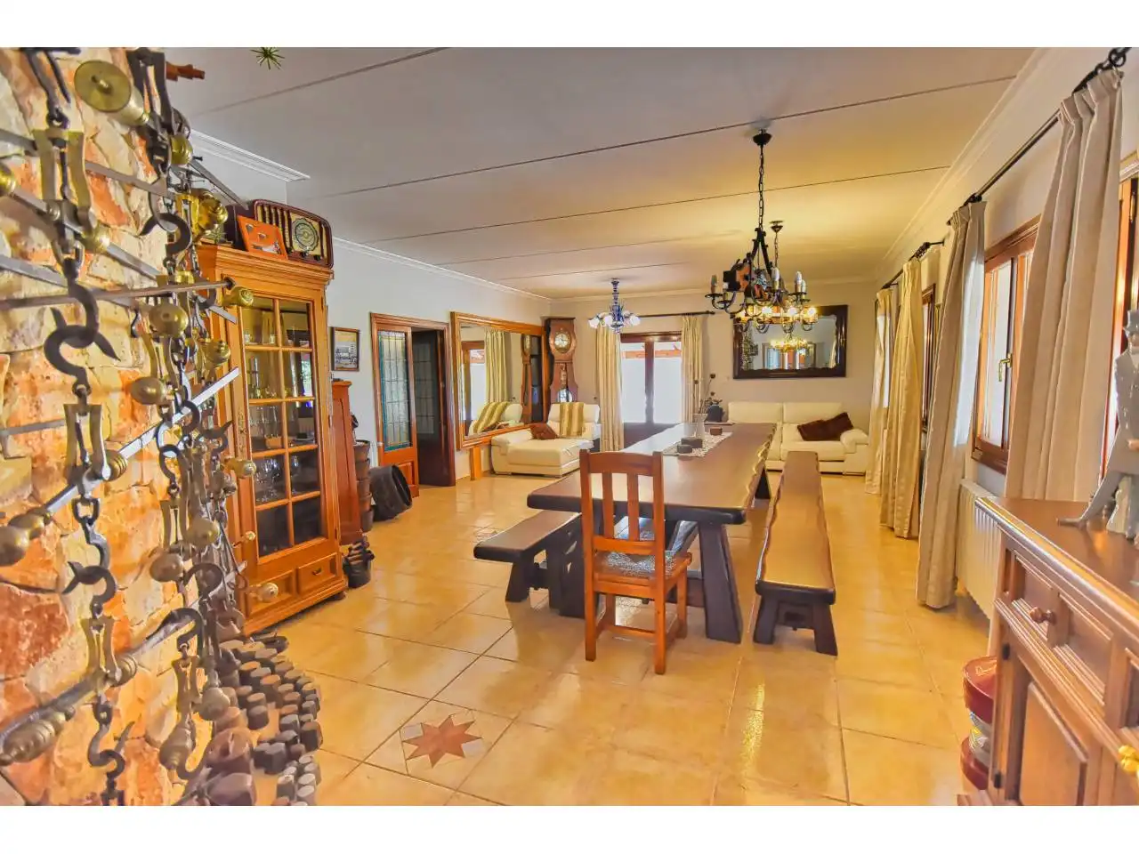 Esszimmer von Country house zum Verkauf in Santa Margalida mit Heizung, Privatgarten und Terrasse