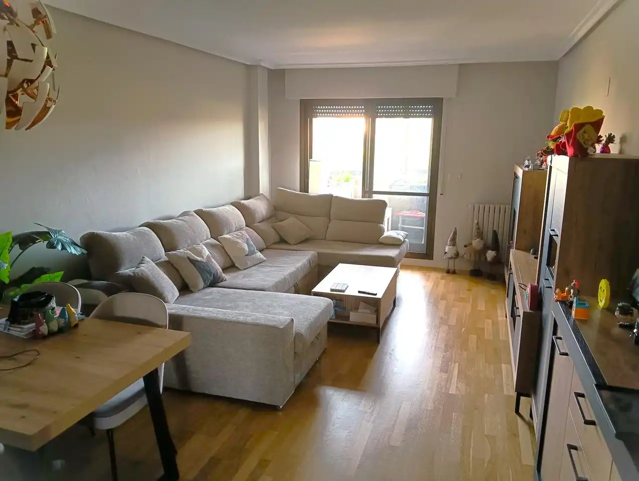 Sala de estar de Ático en venta en Zaragoza con Aire acondicionado, Calefacción y Parquet