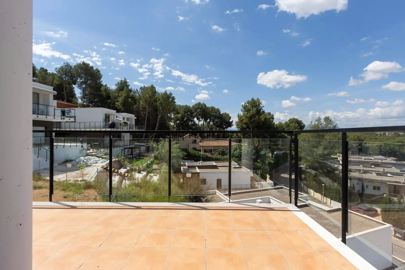 Terraza de Casa adosada en venta en Chiva con Aire acondicionado, Calefacción y Jardín privado