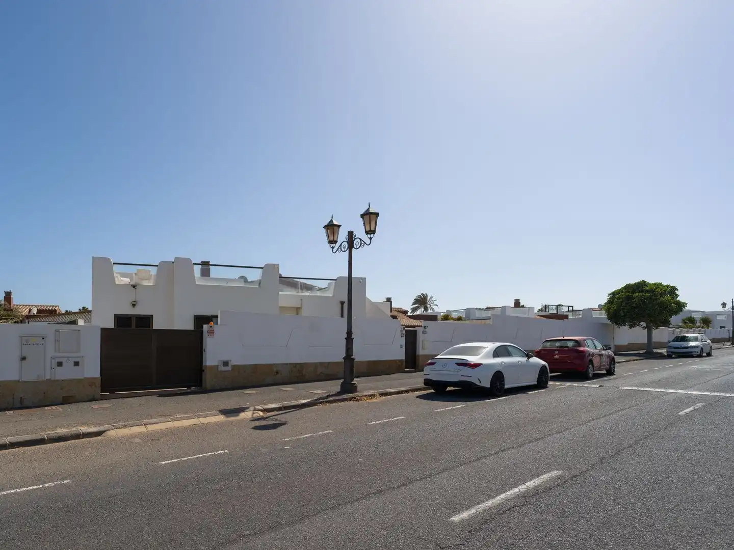 Vista exterior de Casa o chalet en venta en Antigua con Aire acondicionado, Jardín privado y Terraza
