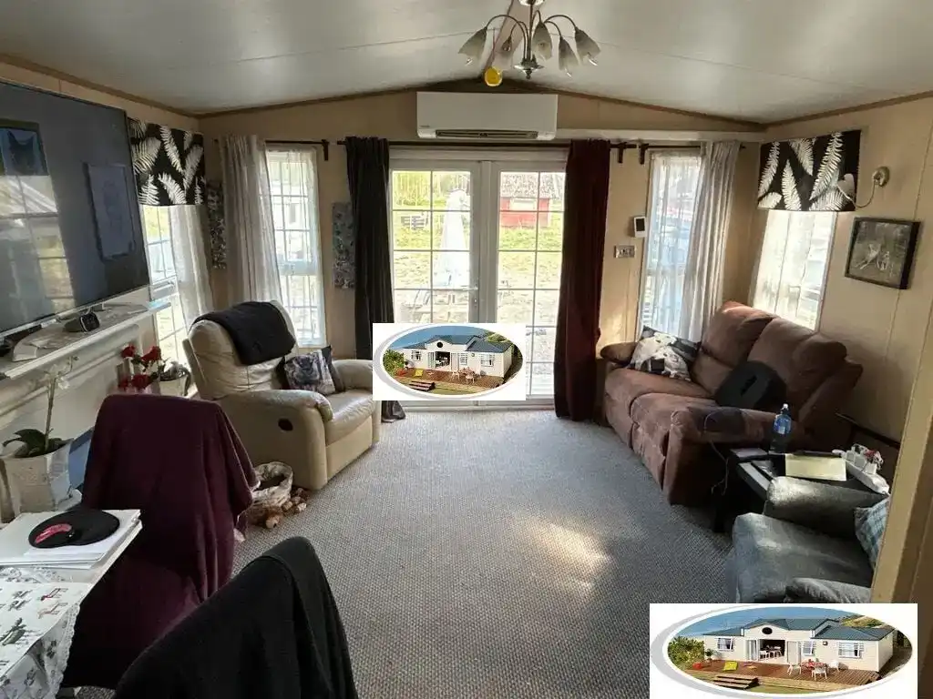 Living room of Houses for sale in Málaga Capital  with Air Conditioner