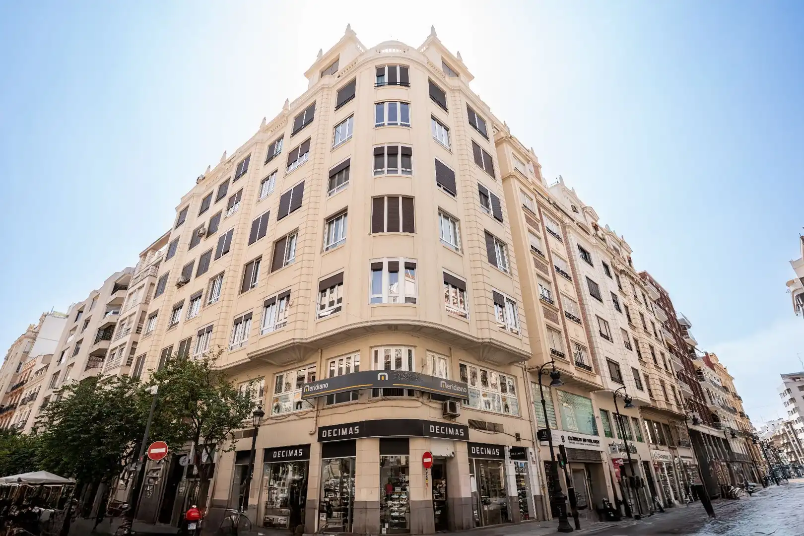 Außenansicht von Wohnung zur Miete in Valencia mit Klimaanlage und Heizung