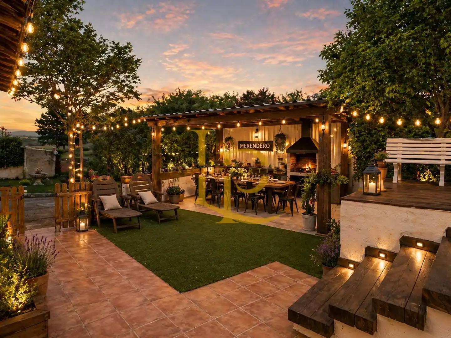 Terraza de Casa o chalet en venta en Castellbisbal con Calefacción, Jardín privado y Terraza