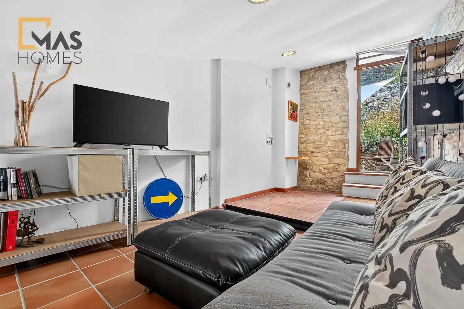 Sala de estar de Casa o chalet en venta en Calaf con Terraza y Balcón