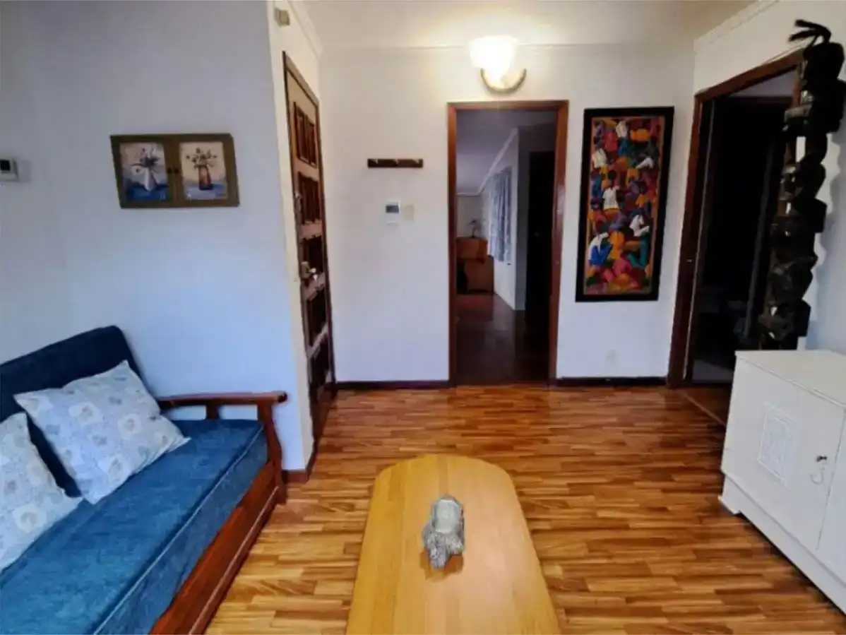 Sala d'estar de Pis de lloguer en Pontevedra Capital  amb Moblat