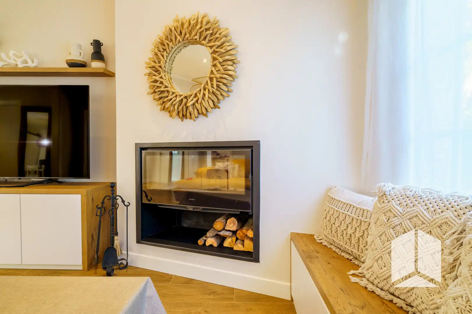 Sala de estar de Casa o chalet en venta en Castelldefels con Terraza