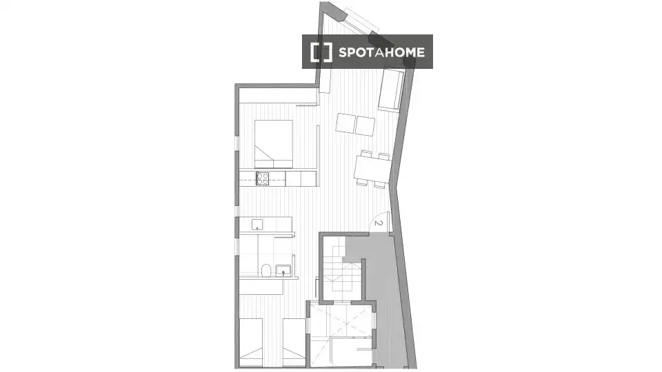 Flat with terrace to rent in Ciutat Vella, imagen 5