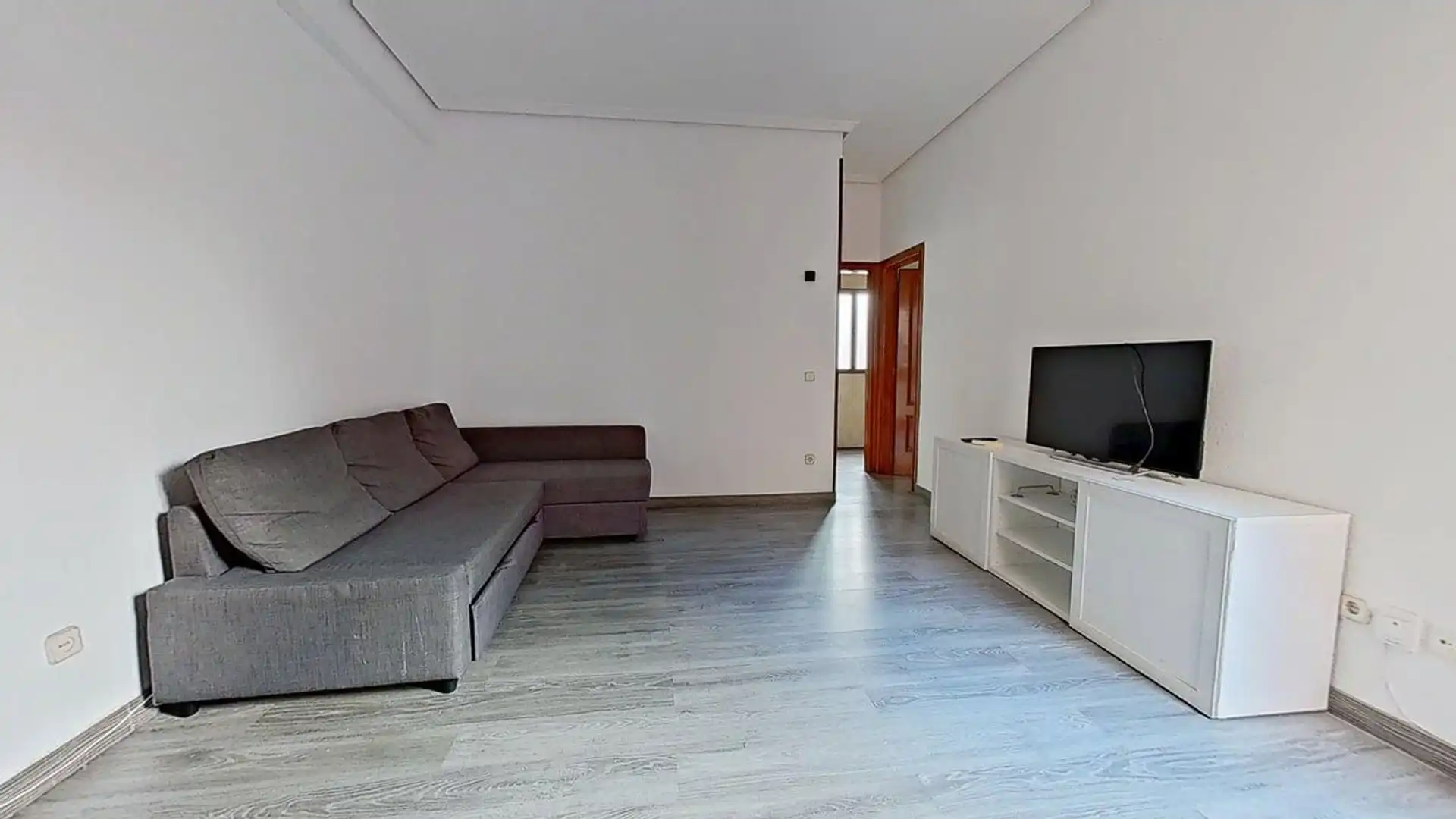 Sala de estar de Apartamento de alquiler en  Madrid Capital con Aire acondicionado