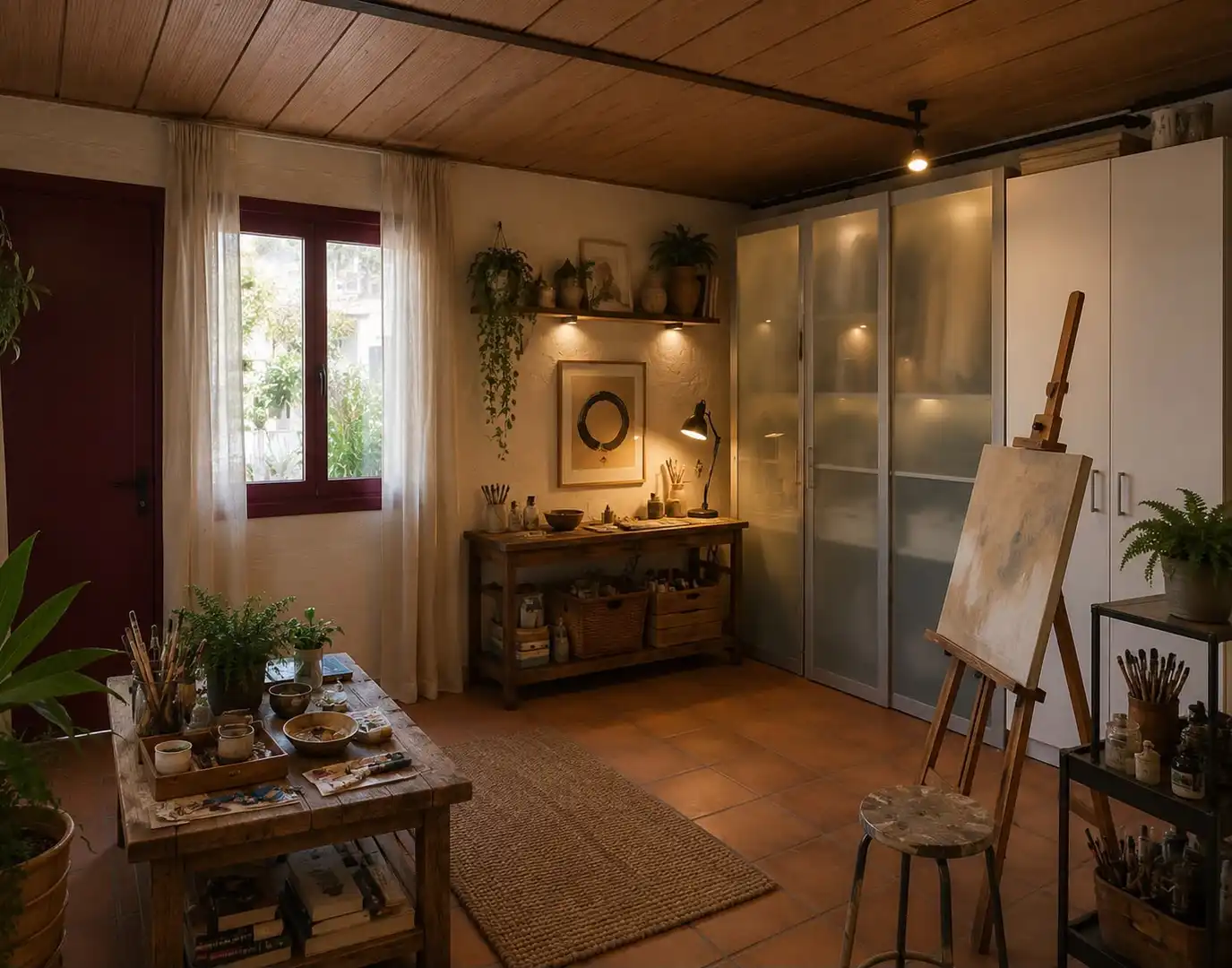 Living room of Attic for rent in Alcalá de Guadaira  with Heating, Terrace and Storage room