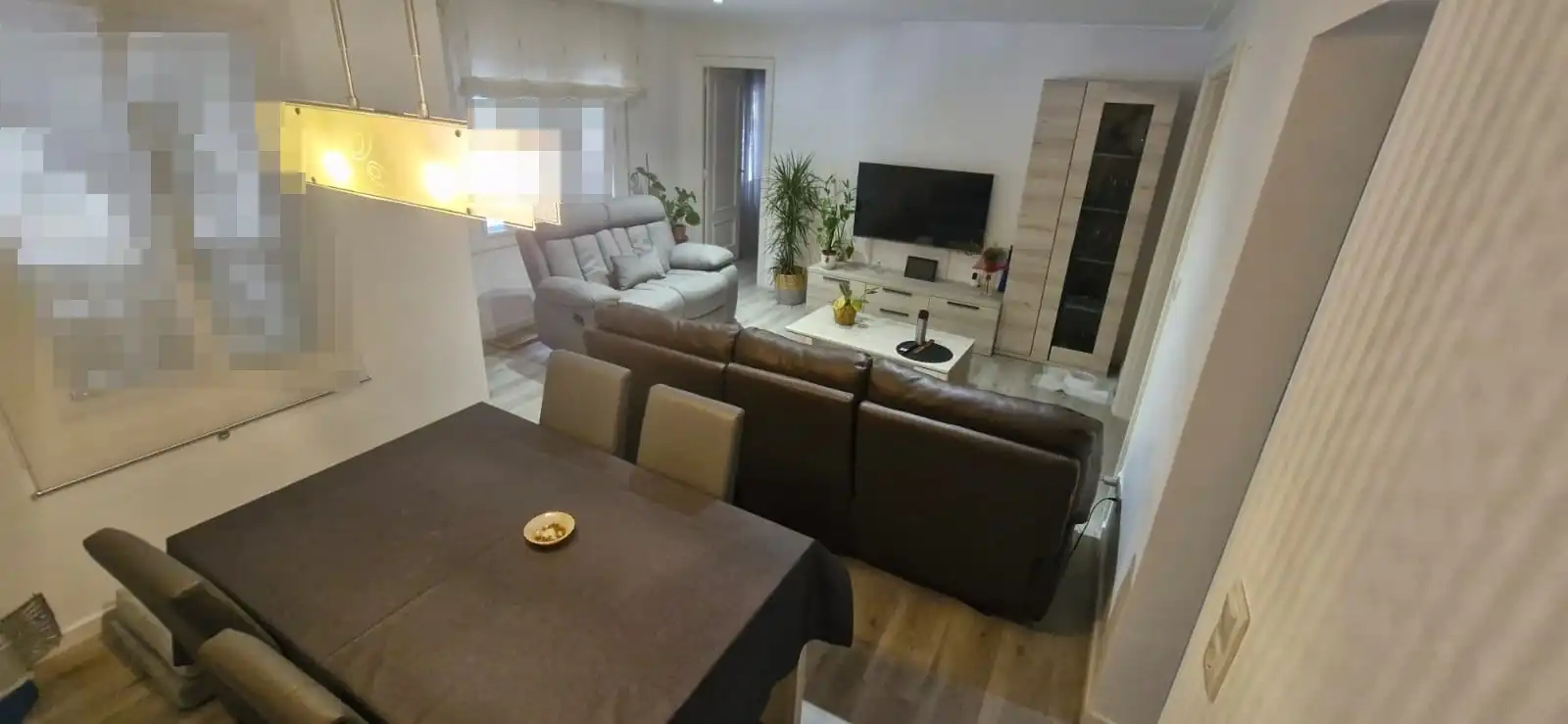 Sala d'estar de Pis en venda en Mataró amb Aire condicionat, Parquet i Balcó
