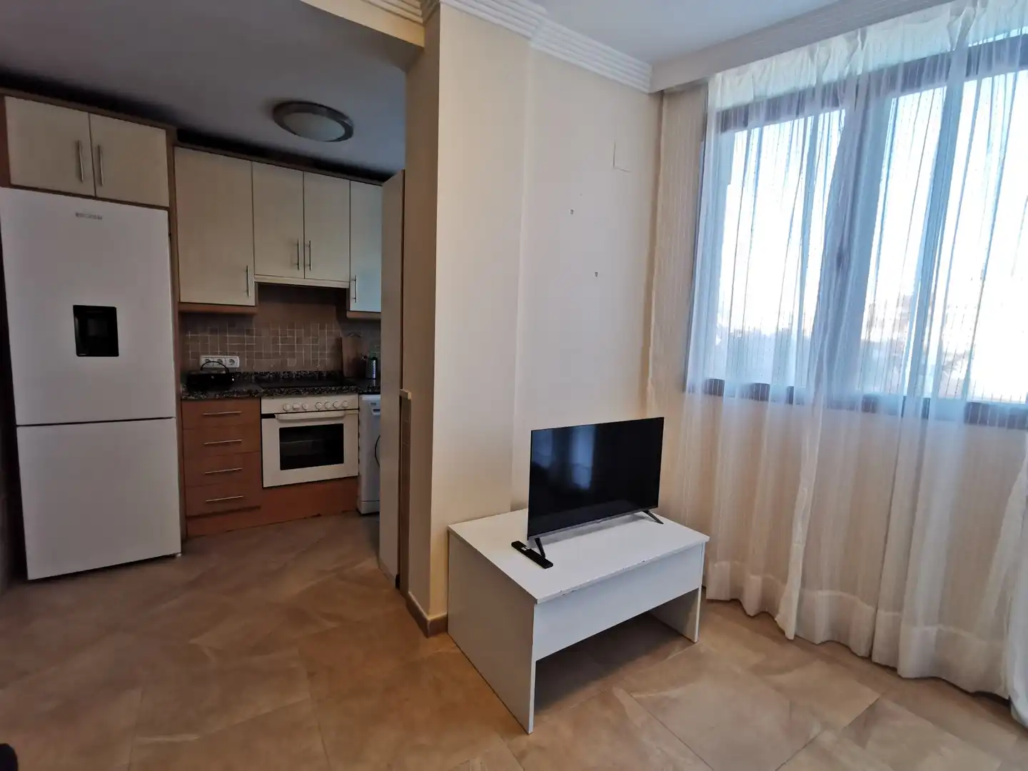 Wohnzimmer von Wohnung zur Miete in Málaga mit Klimaanlage, Heizung und Möbliert