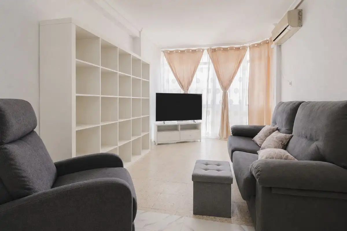 Sala de estar de Piso en venta en Sevilla con Aire acondicionado y Calefacción