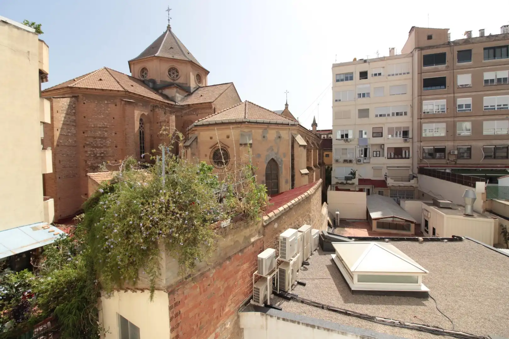 Terraza de Piso de alquiler en Valencia con Balcón