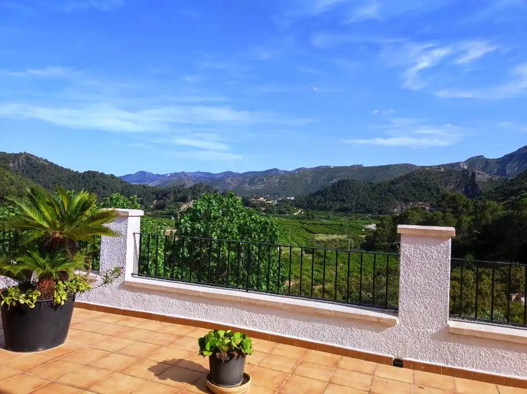 Terrassa de Casa o xalet en venda en L'Atzúbia amb Jardí privat, Terrassa i Traster