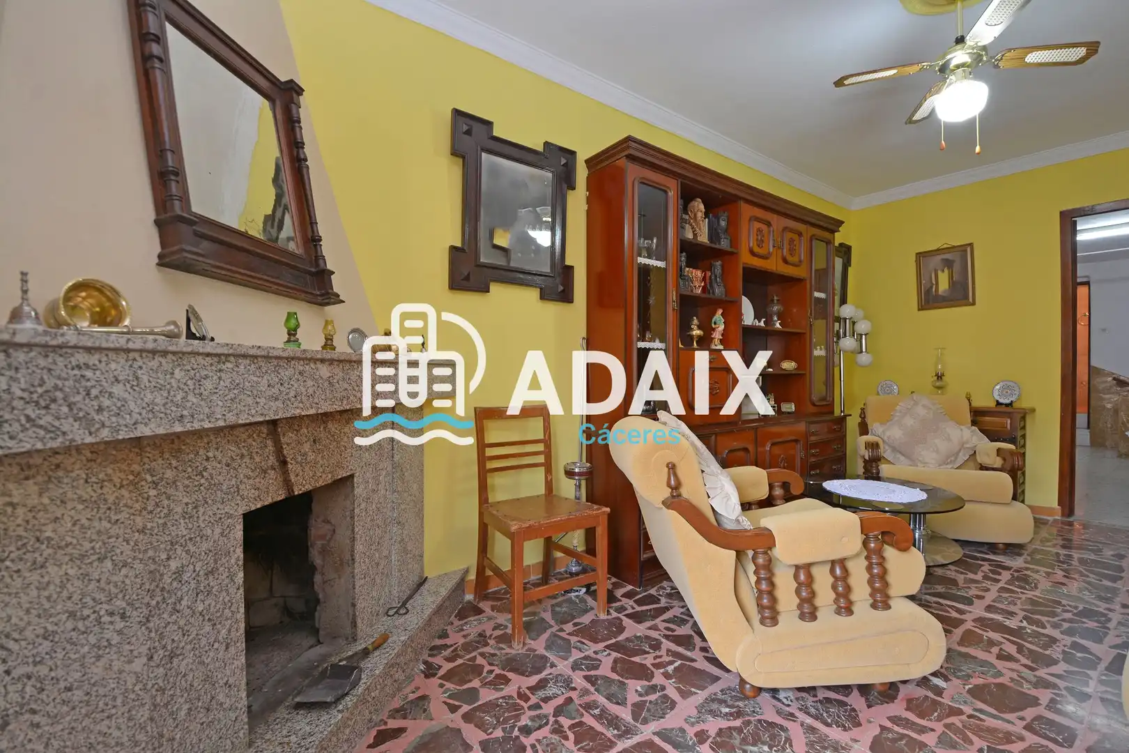 Jardín de Casa adosada en venta en Aldea del Cano con Calefacción, Terraza y Trastero
