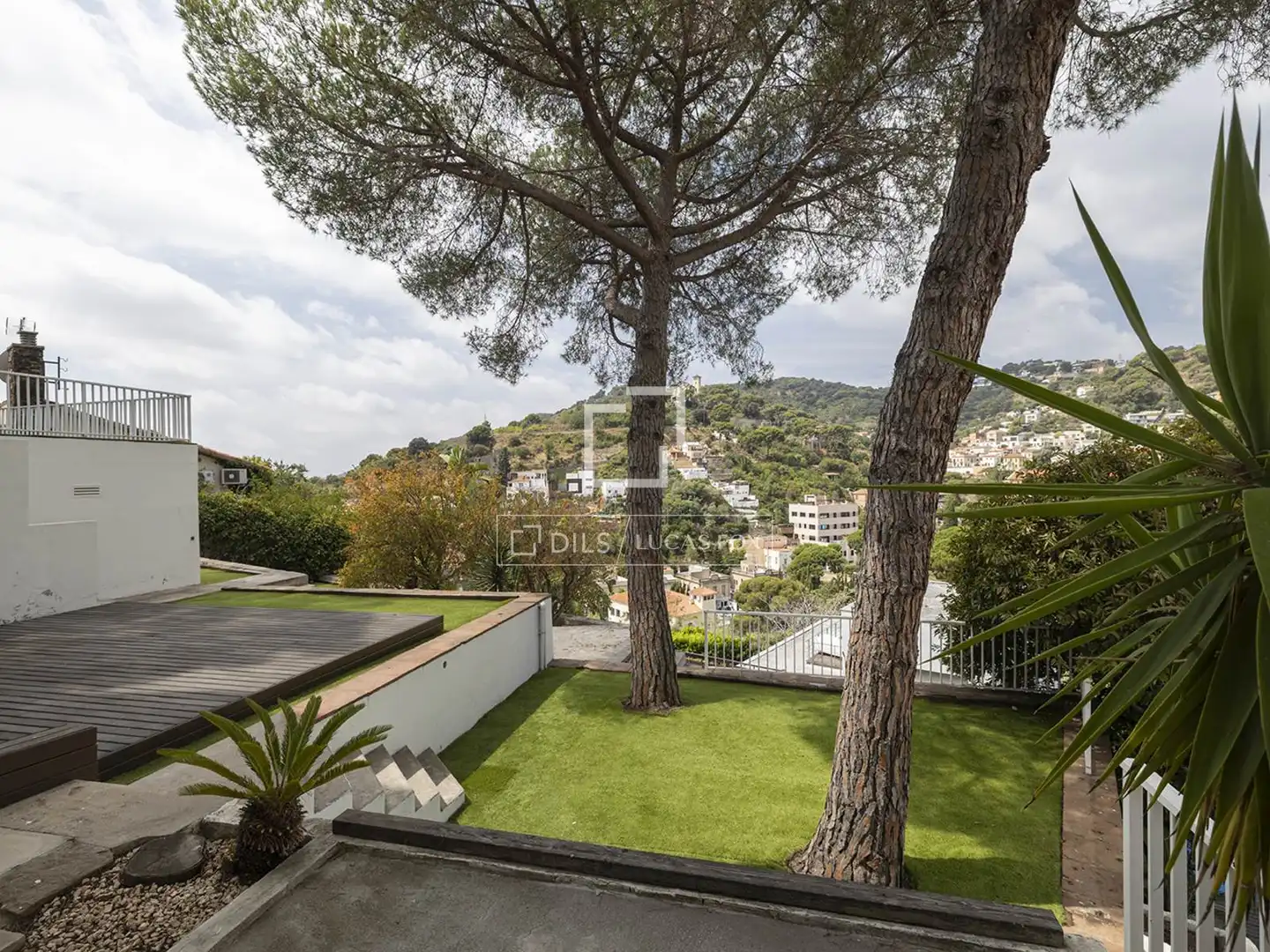 Vista exterior de Casa o chalet de alquiler en Barcelona con Aire acondicionado, Calefacción y Parquet