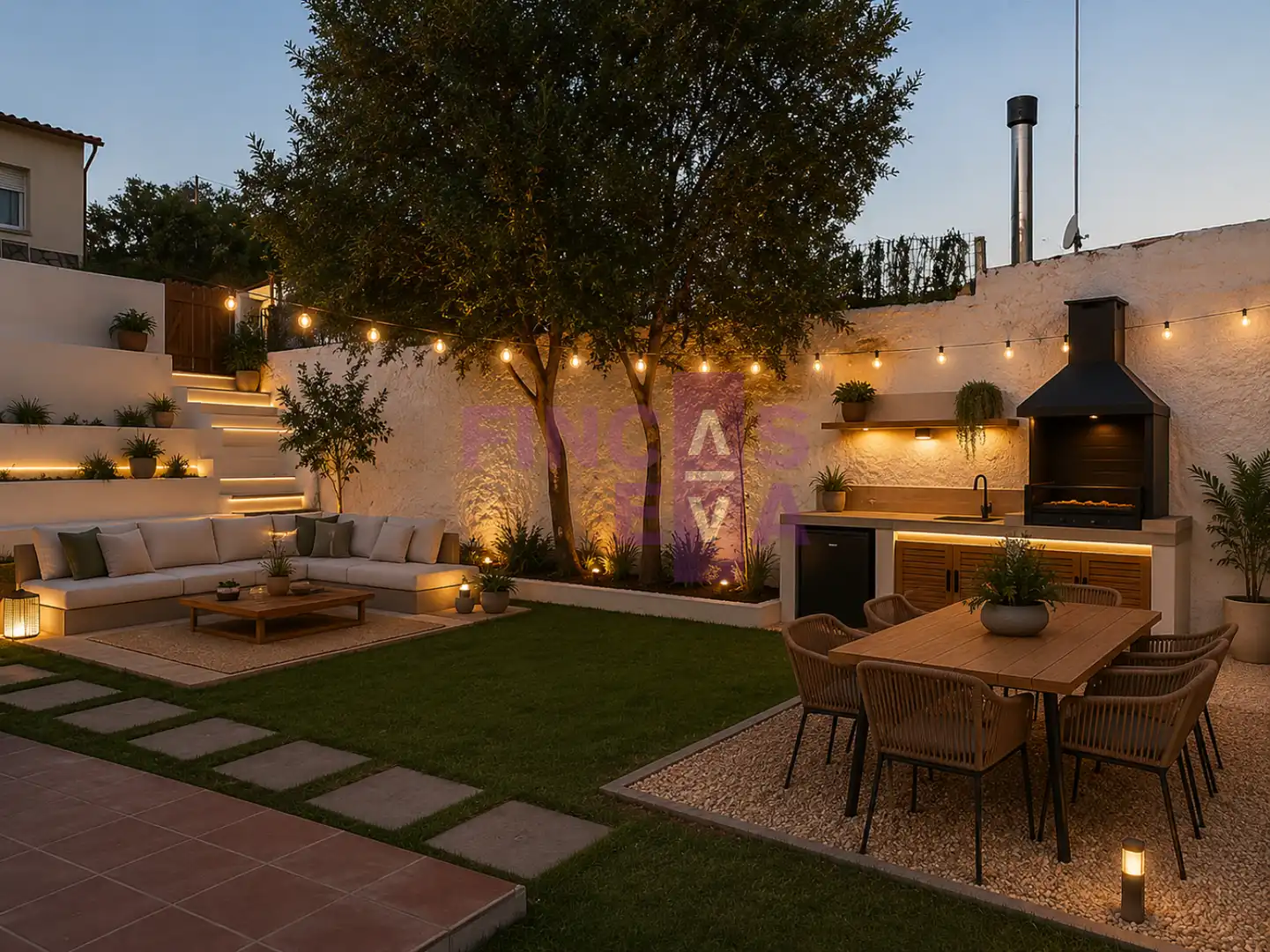 Terraza de Casa o chalet en venta en Vilanova del Vallès con Calefacción, Jardín privado y Terraza