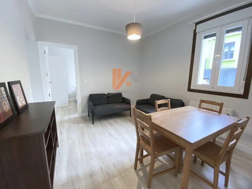 Living room of Houses for rent in Santiago de Compostela   with Private garden, Terrace and Furnished