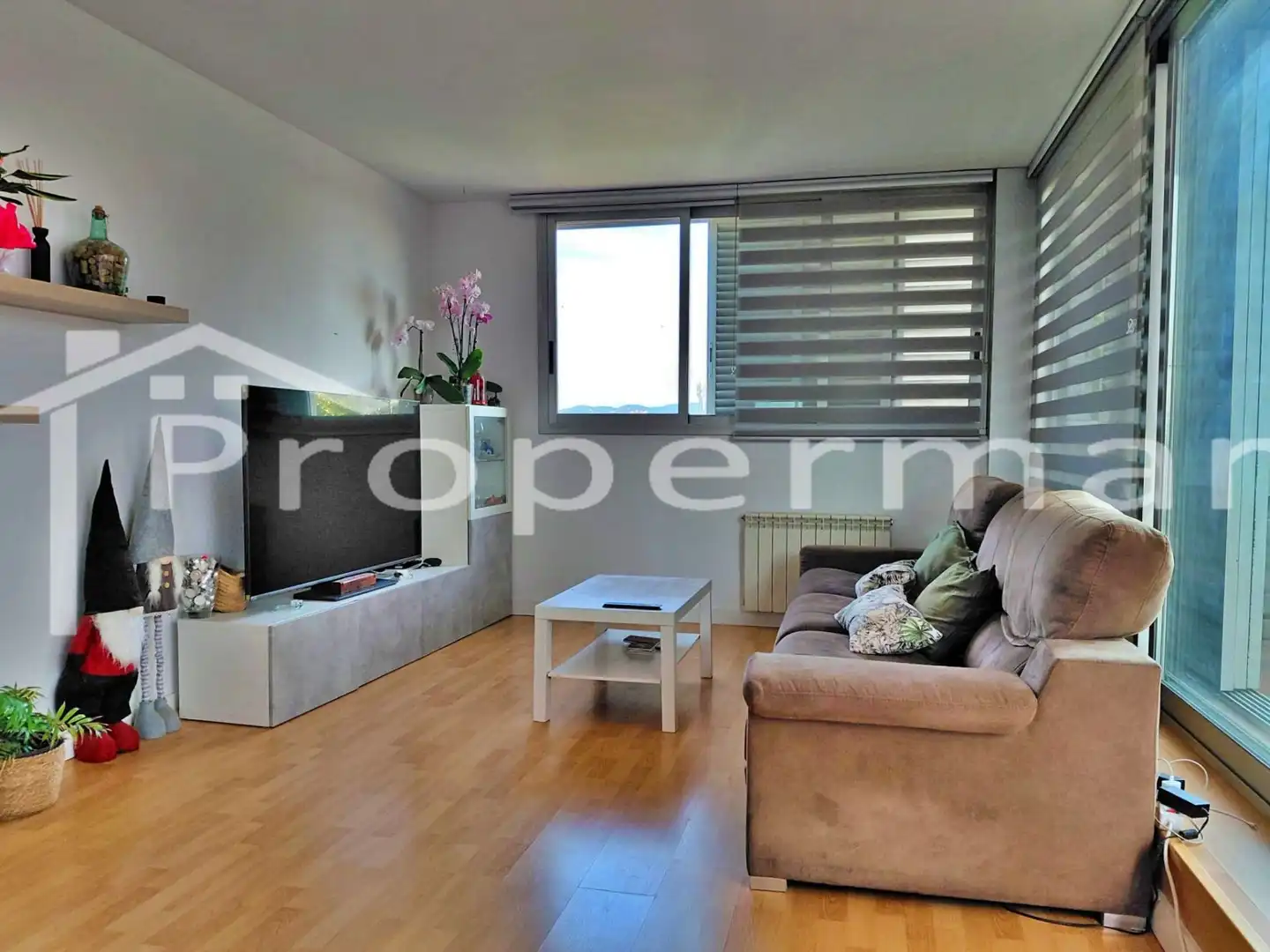 Sala de estar de Ático en venta en Parets del Vallès con Aire acondicionado, Calefacción y Terraza