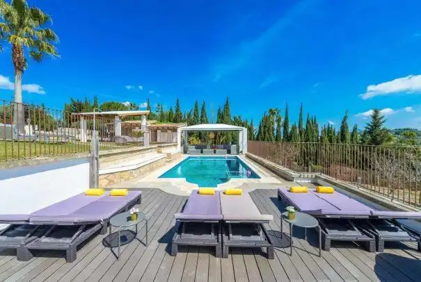 Garten von Haus oder Chalet zum Verkauf in Alcúdia mit Klimaanlage, Heizung und Privatgarten
