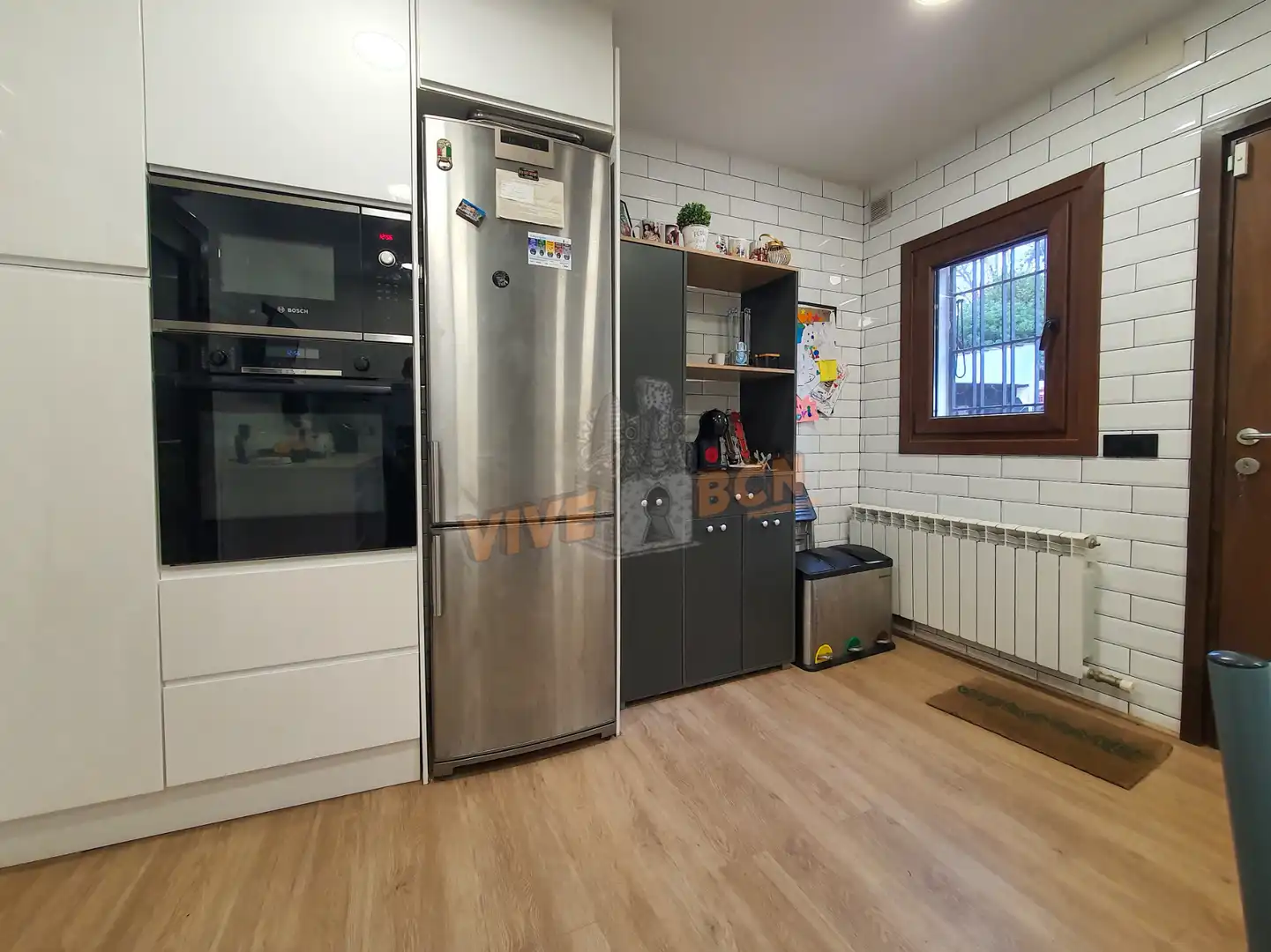 Cuina de Casa o xalet en venda en Vallgorguina amb Calefacció, Jardí privat i Parquet