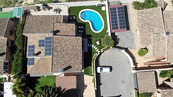 Vista exterior de Casa o xalet en venda en Mutxamel amb Aire condicionat, Calefacció i Jardí privat